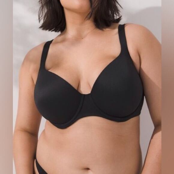 Soma Embraceable Perfect Coverage Black Bra Size 42D - Picture 1 of 6